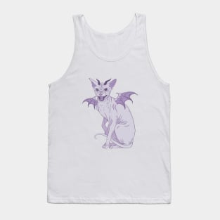 Demon cat Tank Top